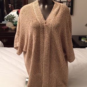 Multi color Lane Bryant short sleeve shrug